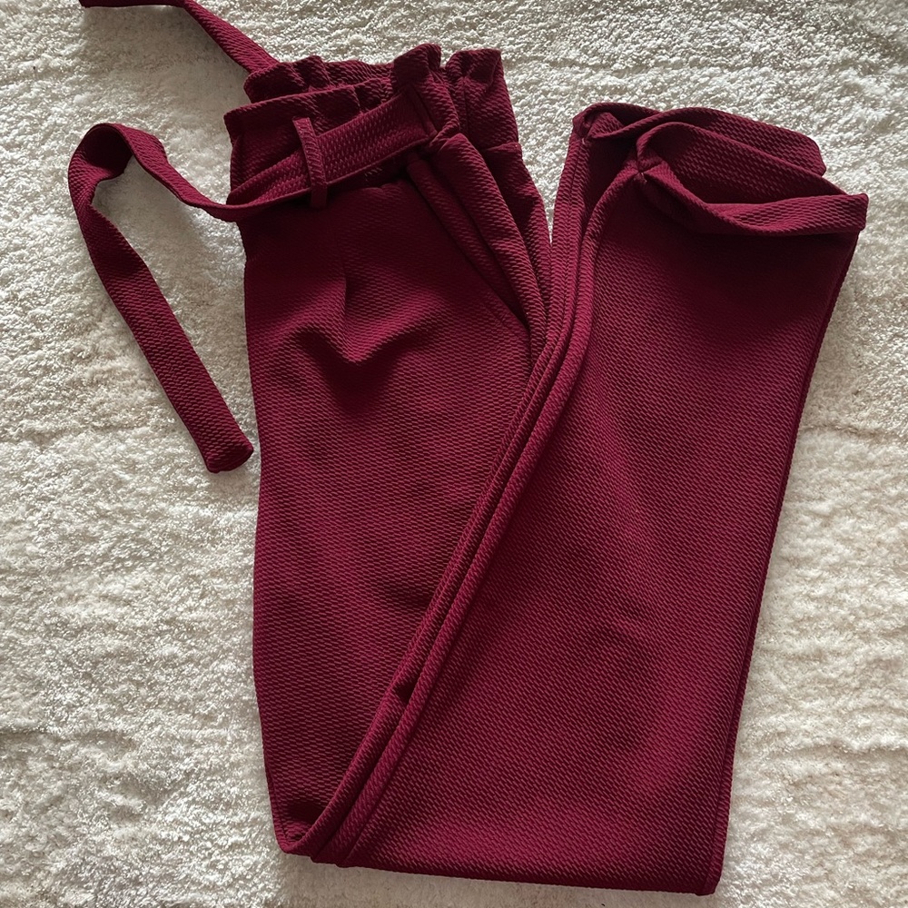 francesca’s maroon pants